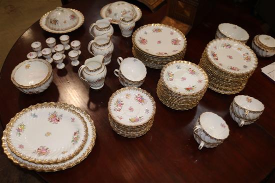 A Copeland Spode 84-piece breakfast service